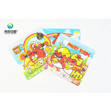 Colorful Cartoon Paper Rigid Card Printing Puzzle